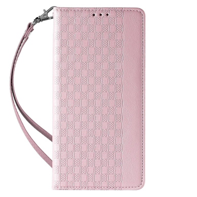 Dėklas Magnet Strap Case for iPhone 13 Pro Rožinis 7