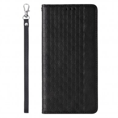 Dėklas Magnet Strap Case for iPhone 14 Juodas 4