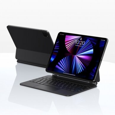 Dėklas klaviatūra Magnetic keyboard skirta iPad Pro 12.9&#39 &#39  Baseus Brilliance - Baltas 12