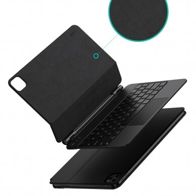 Dėklas klaviatūra Magnetic keyboard skirta iPad Pro 12.9&#39 &#39  Baseus Brilliance - Baltas 16