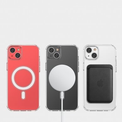 MagSafe iPhone 15 Clear Magnetic Case - Permatomas 7
