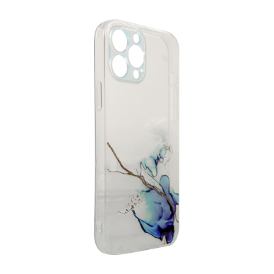 Dėklas Marble Case Samsung Galaxy A12 5G Mėlynas 2