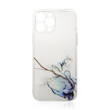 Dėklas Marble Case Samsung Galaxy A12 5G Mėlynas 1