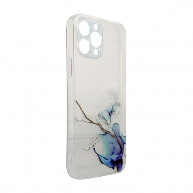 Dėklas Marble Case Xiaomi Redmi Note 11 Pro Mėlynas 3