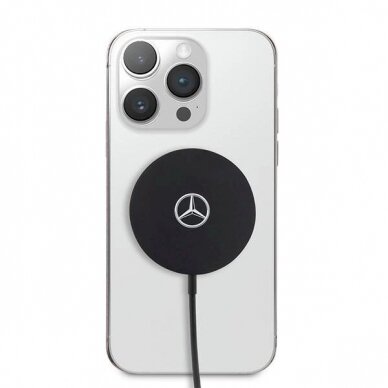 Mercedes 15W MagSafe inductive Įkroviklis  - Juodas 1