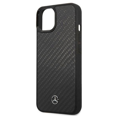 Mercedes Carbon Fiber Dynamic dėklas skirtas iPhone 15 - Juodas 5