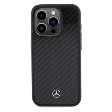 Mercedes Carbon Fiber Dynamic dėklas skirtas iPhone 15 Pro - Juodas 2