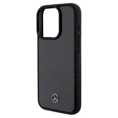 Mercedes Carbon Fiber Dynamic dėklas skirtas iPhone 15 Pro - Juodas 5