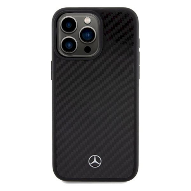 Mercedes Carbon Fiber Dynamic dėklas skirtas iPhone 15 Pro Max - Juodas 2