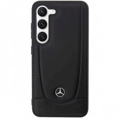 Mercedes Leather Urban Dėklas Samsung Galaxy S23 FE - Juodas 2