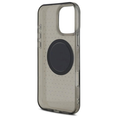 Dėklas Mercedes MB  Star Pattern for iPhone 16 Pro - Juodas 6