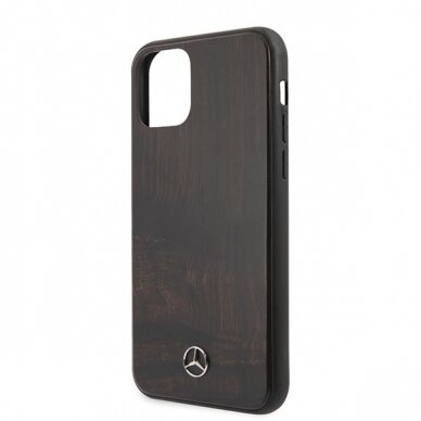 Originalus dėklas Mercedes MEHCN58VWOBR iPhone 11 Pro hard case rudas Wood Line Rosewood (zuk98) USC057 2