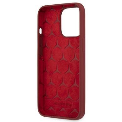 Dėklas Mercedes MEHCP13LSILRE iPhone 13 Pro / 13 6.1 Silicone Line Raudonas 6