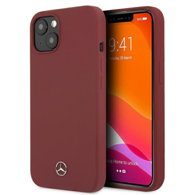 Dėklas Mercedes MEHCP13MSILRE iPhone 13 6.1 Silicone Line Raudonas