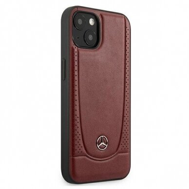 Originalus Mercedes dėklas MEHCP13SARMRE iPhone 13 mini 5,4" Raudonas Urban Line 3