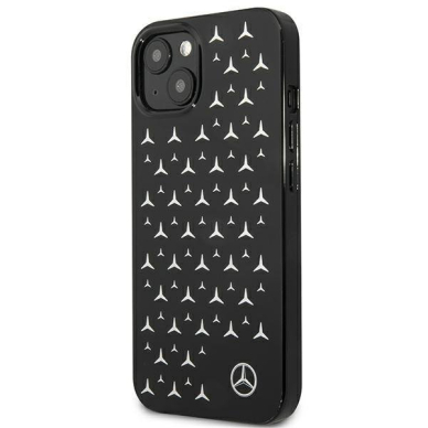 Originalus Mercedes dėklas MEHCP13SESPBK iPhone 13 mini 5,4" Juodas Silver Stars Pattern 1