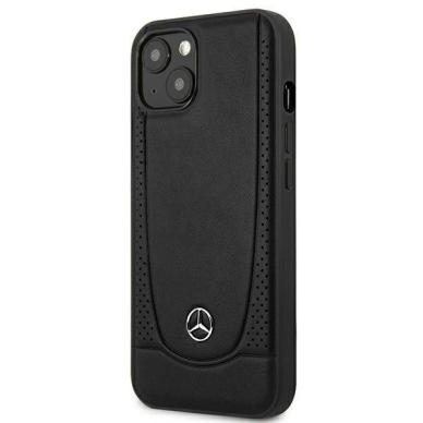 Originalus dėklas Mercedes MEHCP15MARMBK iPhone 15 Plus 6.7  Juodas hardcase Leather Urban 1