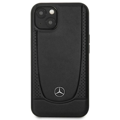 Originalus dėklas Mercedes MEHCP15MARMBK iPhone 15 Plus 6.7  Juodas hardcase Leather Urban 2