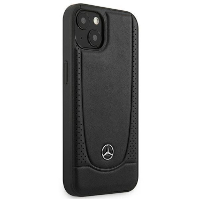 Originalus dėklas Mercedes MEHCP15MARMBK iPhone 15 Plus 6.7  Juodas hardcase Leather Urban 3