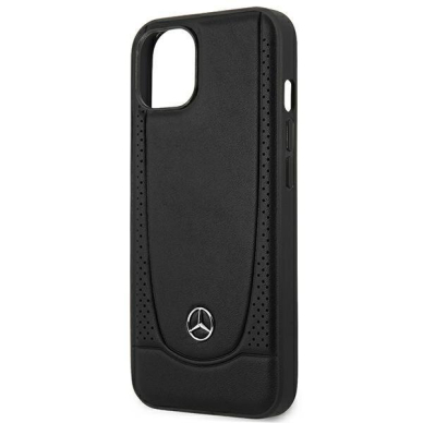 Originalus dėklas Mercedes MEHCP15MARMBK iPhone 15 Plus 6.7  Juodas hardcase Leather Urban 5