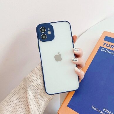 Dėklas Milky Case Samsung Galaxy A72 4G Tamsiai mėlynas 1