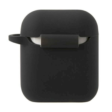 Mini MIACA2SLTBK AirPods cover Juodas hard case Silicone Collection 2