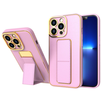 Dėklas New Kickstand Case Samsung Galaxy A13 5G rožinis 1