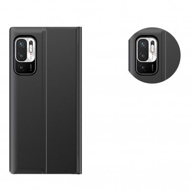 Dėklas New Sleep Case Xiaomi Redmi Note 11S / Note 11 Rožinis 7