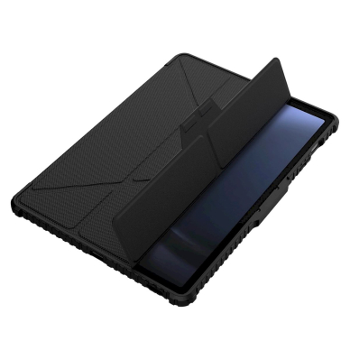 Nillkin Bumper Leather Case Pro Dėklas skirtas Samsung Galaxy Tab S9 FE+ - Juodas 3