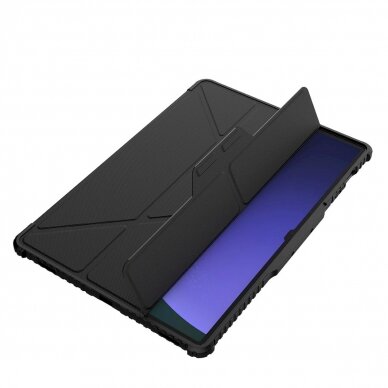 Nillkin Bumper Leather Case Pro Dėklas skirtas Samsung Galaxy Tab S9 Ultra - Juodas 4