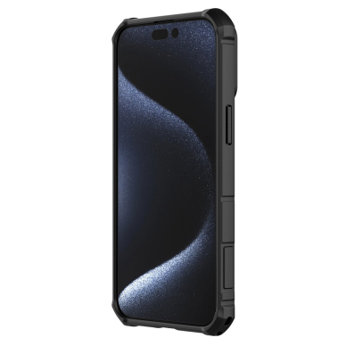 Nillkin CamShield Armor Dėklas iPhone 15 Pro Max - Juodas 4