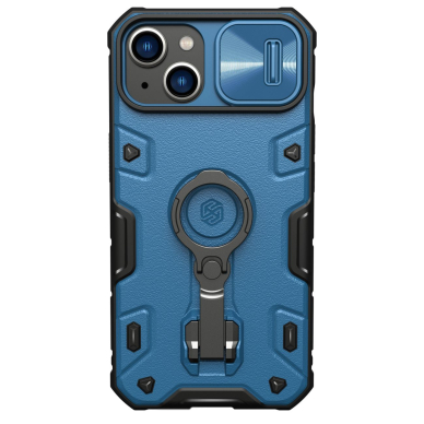 Dėklas Nillkin CamShield Armor Pro Case Cover iPhone 14 Plus Mėlynas