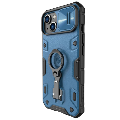 Dėklas Nillkin CamShield Armor Pro Magnetic Case iPhone 14 Plus (MagSafe) Mėlynas 1