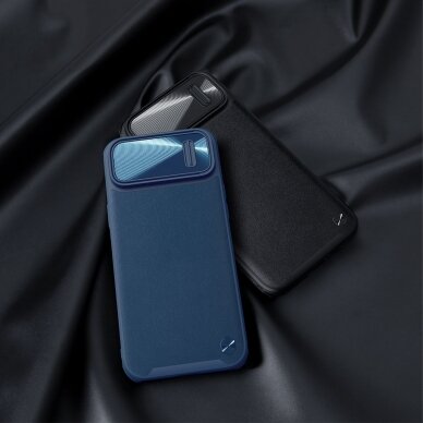 Dėklas Nillkin CamShield Leather S Case iPhone 14 Juodas 13