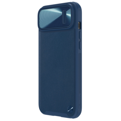 Dėklas Nillkin CamShield Leather S iPhone 14 Mėlynas 2