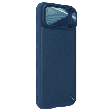 Dėklas Nillkin CamShield Leather S iPhone 14 Mėlynas 3