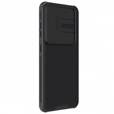 Dėklas Nillkin CamShield Pro armored case with camera cover for Samsung Galaxy S24 - Juodas 1