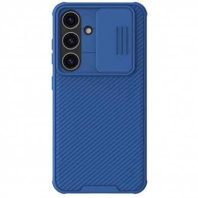 Dėklas Nillkin CamShield Pro armored case with camera cover for Samsung Galaxy S24+ - Mėlynas