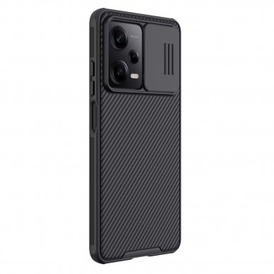 Dėklas Nillkin CamShield Pro Xiaomi Redmi Note 12 Pro / Poco X5 Pro 5G Juodas 5