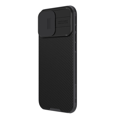 Nillkin CamShield Pro Dėklas iPhone 16 Pro Max with camera cover - Juodas 1