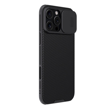 Nillkin CamShield Pro Dėklas iPhone 16 with camera cover - Juodas 2