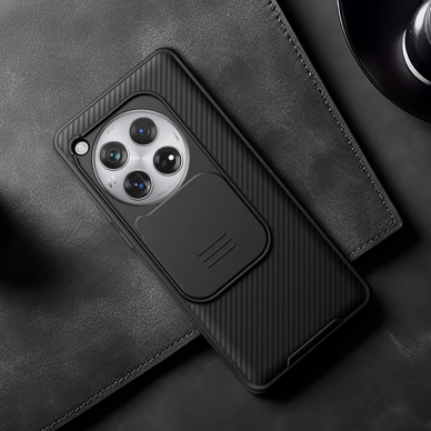 Nillkin CamShield Pro Dėklas OnePlus 12 with Camera Cover - Juodas 9