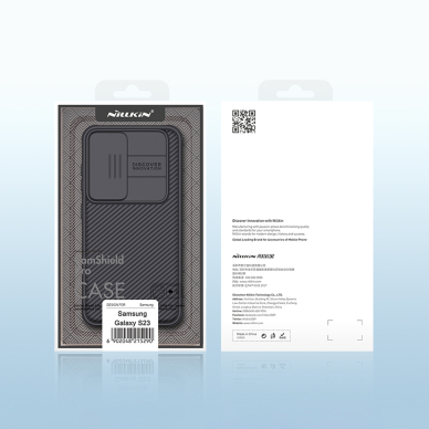 Dėklas Nillkin CamShield Pro Samsung Galaxy S23 Plus Juodas 4