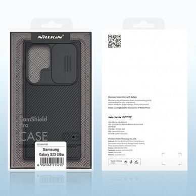 Dėklas Nillkin CamShield Pro Samsung Galaxy S23 Ultra Juodas 4