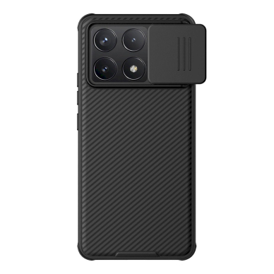 Nillkin CamShield Pro Dėklas Xiaomi Redmi K70 / K70 Pro / Poco F6 Pro - Juodas