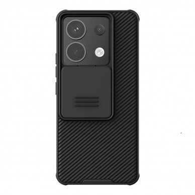 Nillkin CamShield Pro Dėklas skirtas Xiaomi Redmi Note 13 Pro 5G / Poco X6 5G - Juodas