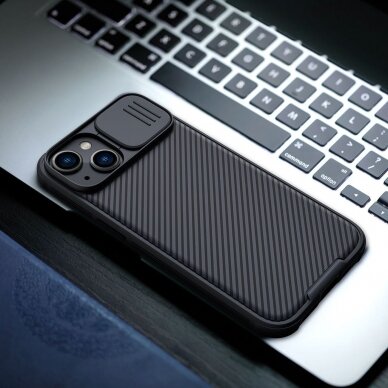 Dėklas Nillkin CamShield Pro Case (PC and TPU) iPhone 14 Mėlynas 16