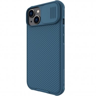 Dėklas Nillkin CamShield Pro Case (PC and TPU) iPhone 14 Mėlynas 2