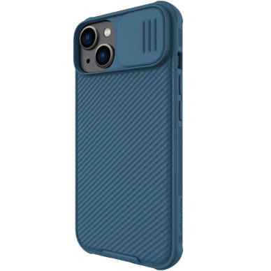 Dėklas Nillkin CamShield Pro Case (PC and TPU) iPhone 14 Plus Mėlynas 3