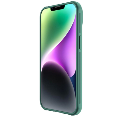 Dėklas Nillkin CamShield Pro Case (PC and TPU) iPhone 14 Plus Žalias 3